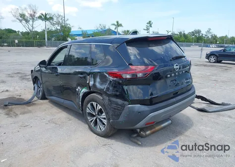 2021 Nissan Rogue Sv Intelligent Awd из США, поврежденный, VIN 5N1AT3BB7MC732038